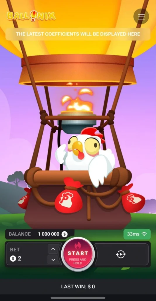 Ballonix mobile.